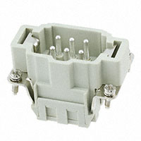 TE Connectivity AMP Connectors - HE-006-MS - INSERT MALE 6POS CLAMP