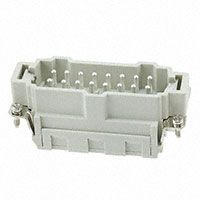 TE Connectivity AMP Connectors - HE-016-MS - INSERT MALE 16POS CLAMP