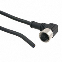 TE Connectivity AMP Connectors - 1838256-1 - CONN FMALE M12 4POS R/A 2M CABLE