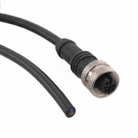 TE Connectivity AMP Connectors - 1838243-3 - CONN FMALE M12 3POS STR 5M CABLE