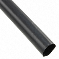 TE Connectivity Raychem Cable Protection - MT1000-3/8-0-STK - HEAT SHRINK 2:1 FLUOR .375" BLK