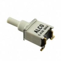 TE Connectivity ALCOSWITCH Switches - PBS9MTRES - SWITCH PUSH SPST-NO 0.4VA 20V