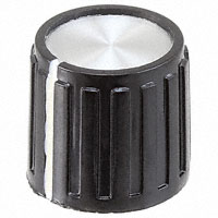 TE Connectivity ALCOSWITCH Switches - PKG50B1/8 - SWITCH KNOB RIBBED .551" PKG
