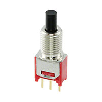 TE Connectivity ALCOSWITCH Switches - PMS8P1B09M2RE - SWITCH PUSHBUTTON SPDT 0.4VA 20V