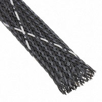TE Connectivity Raychem Cable Protection - VERSAFLEX-FR-1/2-09-SP - SLEEVING 0.512" X 3.28' BLK/WHT