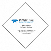 Teledyne LeCroy - WSXS-AUTO - AUTO BUS TRIGGER&DECODE - WS-MXS