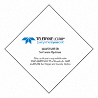 Teledyne LeCroy WSXS-UART-RS232BUS TD