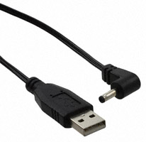 Tensility International Corp - 10-00251 - CABLE USB-A 3.5X1.35 CNTR NEG RA