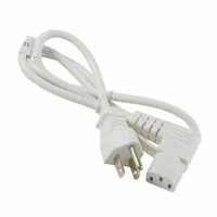 Tensility International Corp - 11-00036 - CORD 18AWG 3COND PLG-RCPT R/A