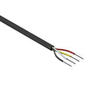 Tensility International Corp - 30-00386 - CABLE 4COND 22AWG BLACK 1M
