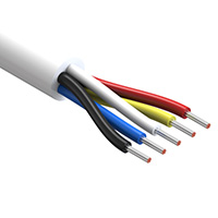 Tensility International Corp - 30-00502 - CABLE 5COND 24AWG WHT 1=153M
