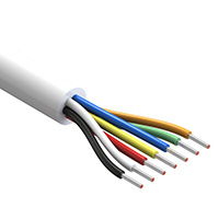 Tensility International Corp - 30-00514 - CABLE 7COND 24AWG WHT 1=153M