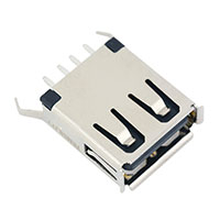 Tensility International Corp - 54-00005 - CONN RCPT USB A VERT PCB