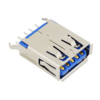 Tensility International Corp - 54-00008 - CONN RCPT USB 3.0 A VERT PCB