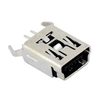 Tensility International Corp - 54-00025 - CONN RCPT MINI USB B PCB VERT