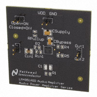 Texas Instruments - LM4951ASDBD/NOPB - BOARD EVAL FOR LM4951A