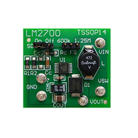Texas Instruments - LM2700MT-ADJEV/NOPB - BOARD EVAL FOR LM2700MT-ADJ
