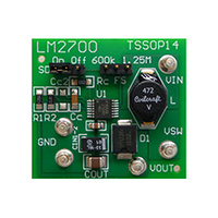 Texas Instruments - LM2700MT-ADJEV - BOARD EVALUATION LM2700MT-ADJ
