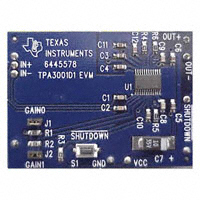 Texas Instruments - TPA3001D1EVM - EVAL MODULE FOR TPA3001D1