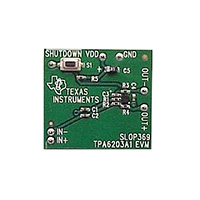 Texas Instruments - TPA6203A1EVM - EVAL MOD FOR TPA6203A1