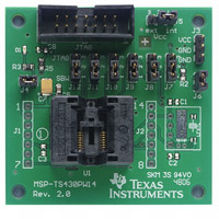 Texas Instruments - MSP-TS430PW14 - TARGET BOARD ZIF SKT MSP430