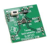Texas Instruments - TPA6102A2EVM - EVAL MOD FOR TPA6102A2