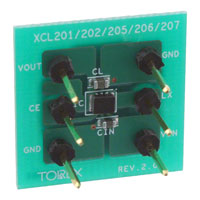 Torex Semiconductor Ltd - XCL206B303-EVB - BOARD EVAL XCL206B303AR-G 3.0V