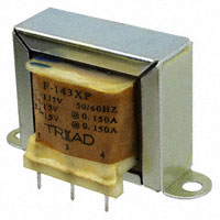 Triad Magnetics - F-143XP - POWER TRANSFORMER PCB MOUNT