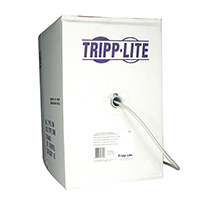 Tripp Lite - A224-01K-WH - RG6/U QUAD-SHIELD CMR-RATED COAX