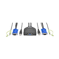Tripp Lite - B032-VUA2 - 2-PORT USB/VGA CABLE KVM SWITCH