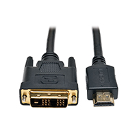 Tripp Lite - P566-003 - CABLE HDMI-M TO DVI-M 3' GOLD