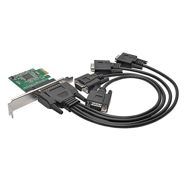 Tripp Lite - PCE-D9-04-CBL - 4-PORT DB9 (RS-232) SERIAL PCI E