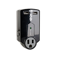 Tripp Lite - SK120USBTAA - TRAVEL SURGE 3 OUT USB CHARGER