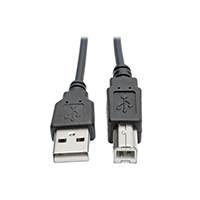 Tripp Lite - U022-010-COIL - 10FT HI-SPEED USB 2.0 TO USB B C