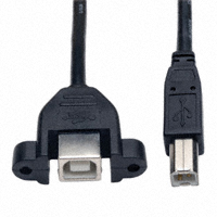 Tripp Lite - U025-001-PM - USB 2.0 EXT CABLE B M/F 1'