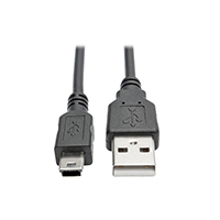 Tripp Lite - U030-006-COIL - 6FT HI-SPEED USB 2.0 TO MINI-B C
