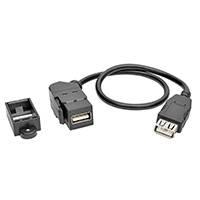 Tripp Lite - U060-001-KPA-BK - USB 2.0 ALL-IN-ONE KEYSTONE/PANE