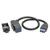 Tripp Lite - U325-001-KPA-BK - USB 3.0 ALL-IN-ONE KEYSTONE/PANE
