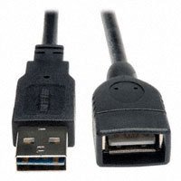 Tripp Lite - UR024-006 - USB A-M TO A-F EXT CABLE 6'