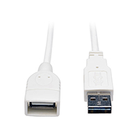 Tripp Lite - UR024-006-WH - USB A-M TO A-F EXT CABLE 6'
