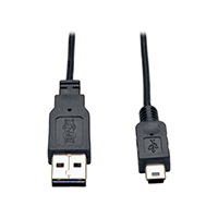 Tripp Lite - UR030-006-SLIM - 6' USB A TO MINI-B CABLE M/M
