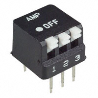 TE Connectivity ALCOSWITCH Switches - 435802-2 - SWITCH PIANO DIP SPST 25MA 24V