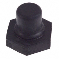 TE Connectivity ALCOSWITCH Switches - BP10480 - PUSHBUTTON FULL BOOT BLACK
