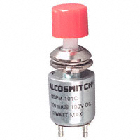 TE Connectivity ALCOSWITCH Switches - MSPM101C2 - SWITCH PUSH SPST-NO 0.1A 50V