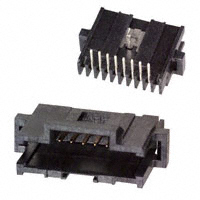 TE Connectivity AMP Connectors - 6-104074-0 - CONN HEADER 8POS .050" R/A 30AU