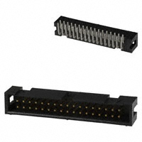 TE Connectivity AMP Connectors - 1-1761604-1 - CONN HEADER LOPRO R/A 34POS 15AU