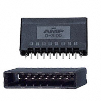 TE Connectivity AMP Connectors - 1-178136-3 - CONN HEADR 3POS STR KEY-X 30GOLD