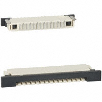 TE Connectivity AMP Connectors - 1-487952-4 - CONN FPC BOTTOM 14POS 1.00MM R/A