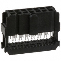 TE Connectivity AMP Connectors - 746285-2 - CONN IDC SOCKET 14POS W/POL 15AU