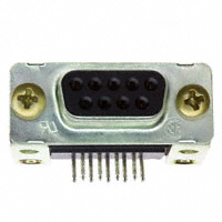 TE Connectivity AMP Connectors - 205866-1 - CONN D-SUB RCPT 9POS R/A SOLDER